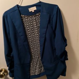 Skies are blue blazer